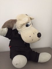 ours en peluche tenue de soirée